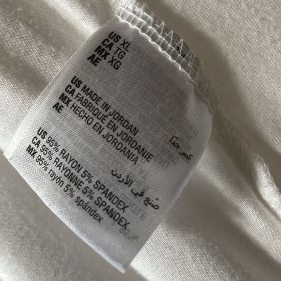 Karen Scott Elegant Long Lightweight White Open Front Cardigan (Size: XL) - Picture 12 of 13